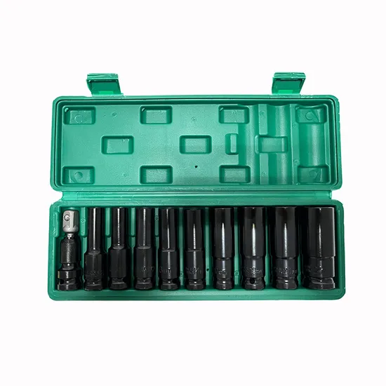 Extended Electric Wrench Tool Hexagonal Socket Set
