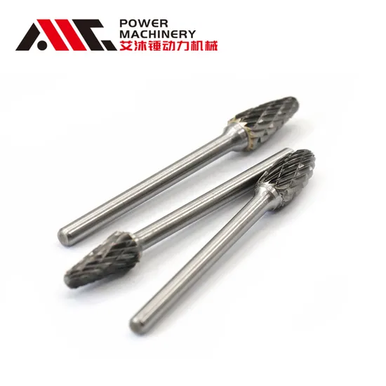Single/Double Flutes Tungsten Carbide Burrs, Carbide Rotary Burr