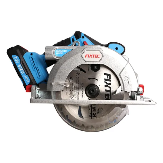 Fixtec Wholesale OEM Handheld Professional 185mm 20V Coldless Brushless Circular Saw
