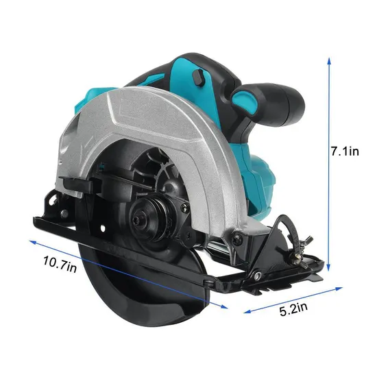 7inch Best Selling Wood Marble Cutting Electric Cordless Circular Saw with Lithium Battery Power