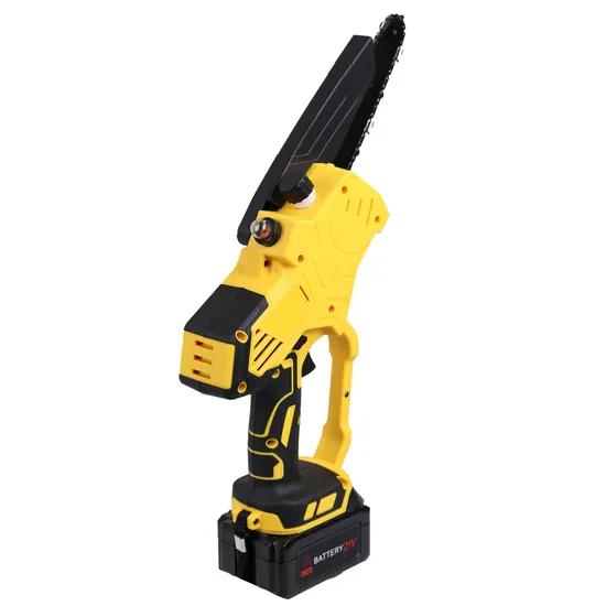 Cordless Chainsaw Manufacturer Offering 4.0ah Battery, Auto Oiled, and 12-Inch Guide Bar