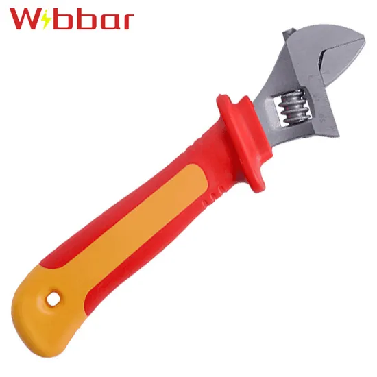 High Voltage 1000V Insulation Multifunctional Electrician Special Industrial Adjustable Wrench