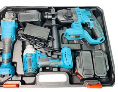 Professional Cordless Rechargeable Electric Power Tool Set