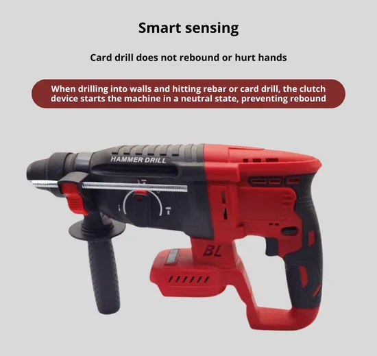 Professional Battery Operated Rotary Hammer for Masonry Work