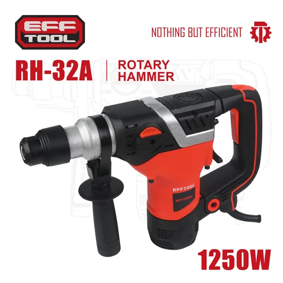 Efftool Max Drilling 32mm Power Hammer Drill with High Quality