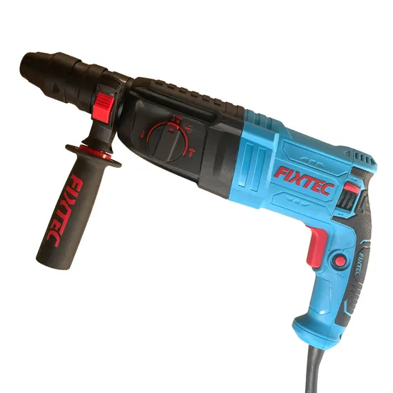 Fixtec 800W Power 26mm Rotary Hammer Drills Function SDS-Plus 3j Power Drills Machine