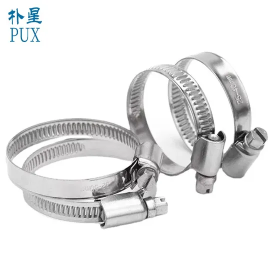 Customizable Stainless Steel Material Hose Clamp Worm Drive Quick Release Ss Pipe Clamp German Type 201 304 Hose Clamp