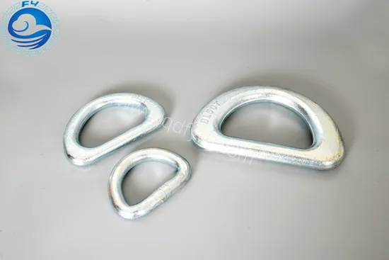 Steel Forged Lashing D Ring with Wraps
