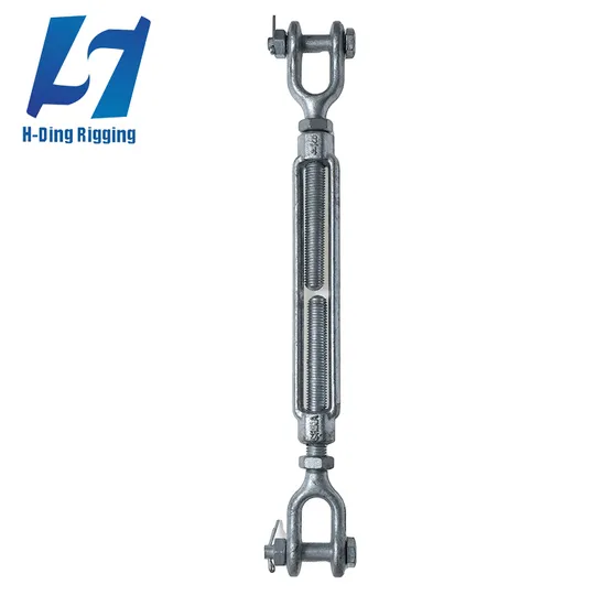 Us Turnbuckle with Jaw & Jaw/Eye & Eye/Jaw & Eye /Hook Forged Carbon Steel 45# Hot-DIP-Galvanized