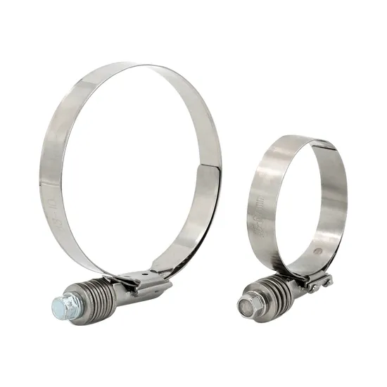 Professional Stainless Steel Constant-Torque, Heavy Duty Construction Hose Clamp with Inner Liner Which Protects All Types of Hoses