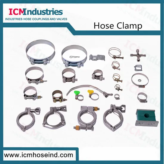 12.7 mm W5 American Type Worm Drive Hose Clamps