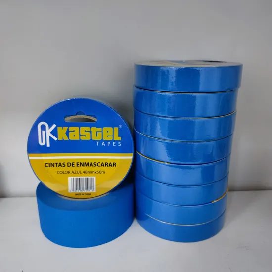 High UV Resisitent Outdoor Blue Painter&prime;s Tape for Wall Masking