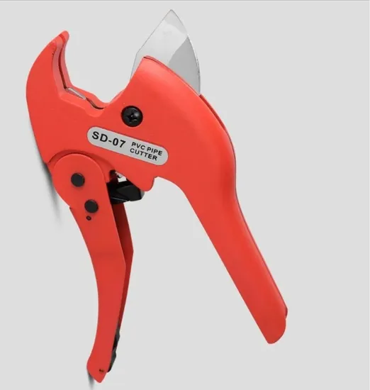 Plumbing Scissors Professional Pipe Scissors PVC Self Locking Ratchet Pipe Cutter