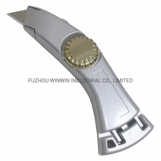 Heavy Duty Utility Cutter Aluminum Retractable Utility Knife (WW-UK21)