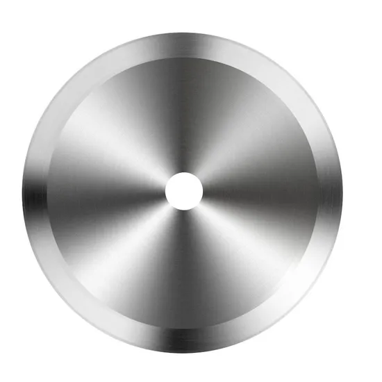 Paper Circular Slitting Blade Tungsten Carbide Insert Round Cutting Knives of Steel Alloy Iron Brass Industrial Machine Shear Blades for Tool Accessories