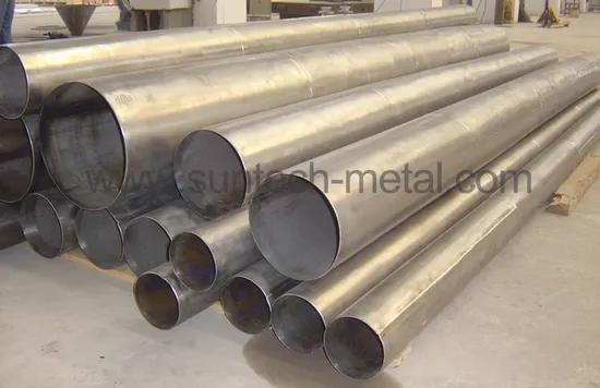 ASME/PED Titanium/Zirconium/Tantalum/Nickel/Super Stainless Steel/ Welded Pipe