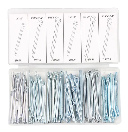 Vt13785 Ce Viktec 144PC. Large Cotter Pin Assortment