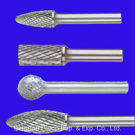 Sf Three Radius End Tungsten Solid Carbide Burrs