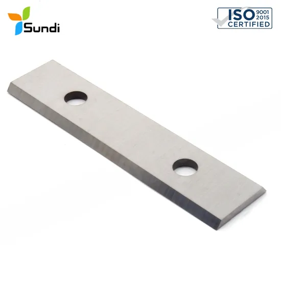High Precision Woodworking One-Time Reversible Double-Sided Rectangular Tungsten Carbide Knives