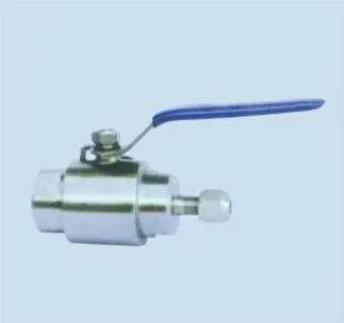 SS316 High Pressure Middle 2 Way Temperature Toggle Needle Valves