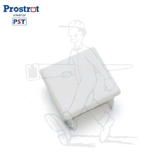 White Plastic End Cap of Strut Channel