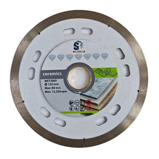 125mm Super Thin Diamond Cutting Saw Blade for Tiles Ceramics Porcelain Granite