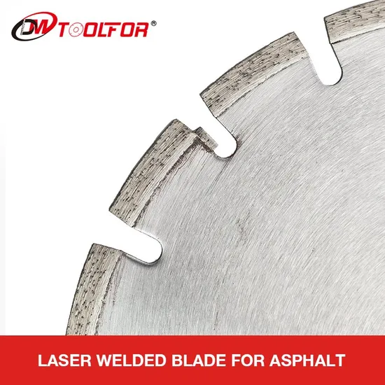 All Size Laser Welded Diamond Cutting Disc for Stone Asphalt and Concrete Diamond Saw Blade