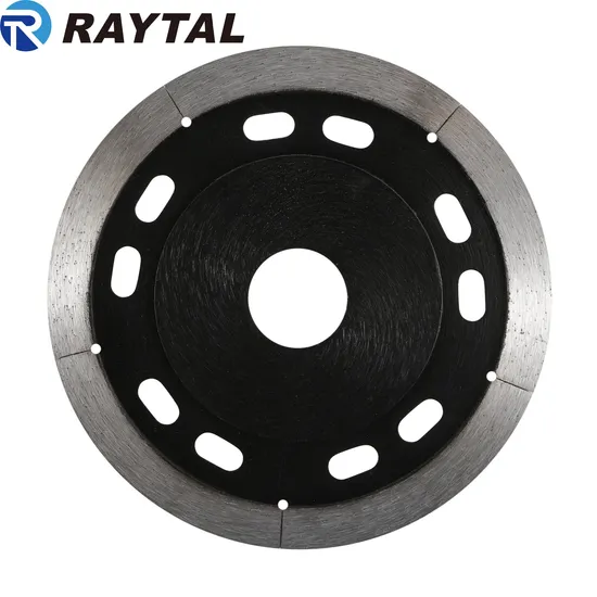 Continuous Cutting Disc Diamond Saw Blade, Hot Pressed Crafted, 4-12 in. Diameter