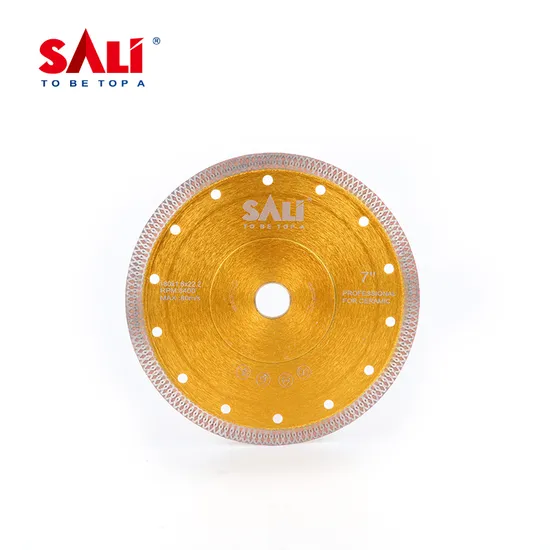 Sali 7" Wave Turble Double Protection Ceramic Tile Diamond Saw Blade