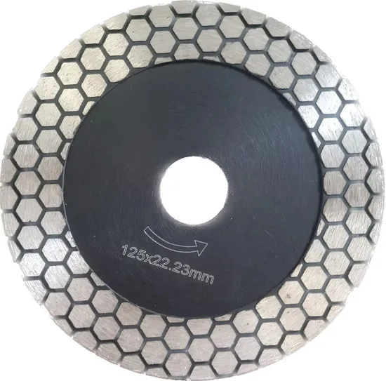Honeycomb Diamond Blade Cutting & Griniding 2 in 1 Hot Pressed