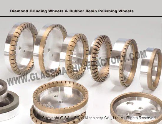 Sanken Glass Facet Polishing Machine Diamond Wheel Edging Machine Wheel