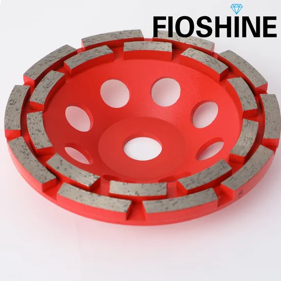 Concrete Diamond Grinding Cup Wheel with Double Row Segments