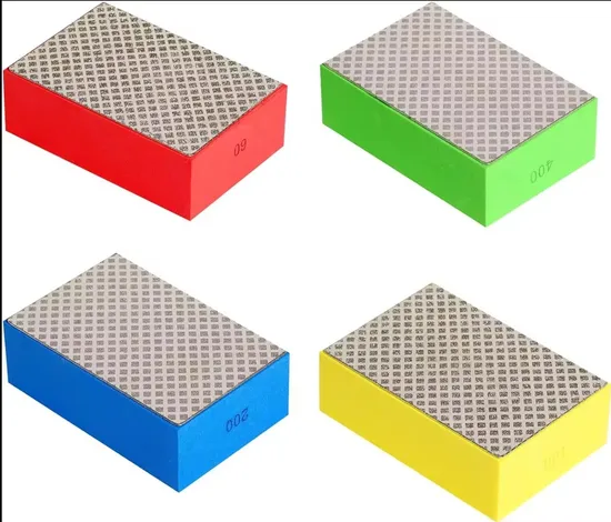Factory Price Electroplated Diamond Hand Pads for Sanding Stone Tile Ceramic Metal