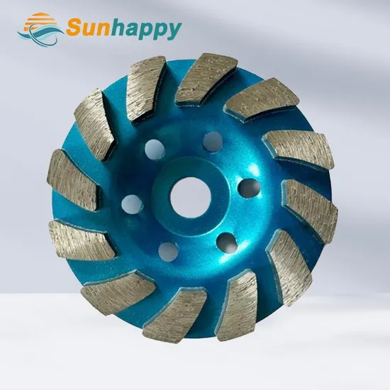4.5 Inch Floor Grinding Wheel Diamond Grinding Cup Disc for Marble Concrete Granite Stone