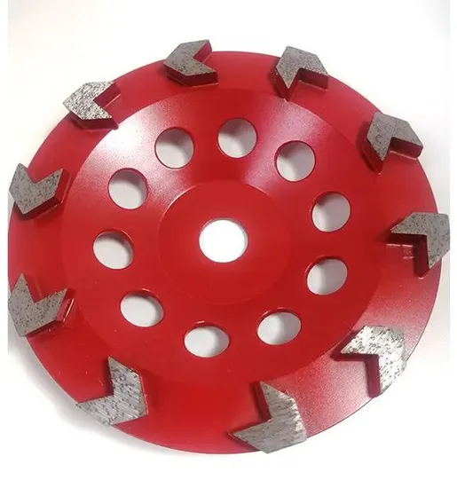 7 Inch (180mm) M14 Diamond Metal Cup Wheel for Concrete Grinding