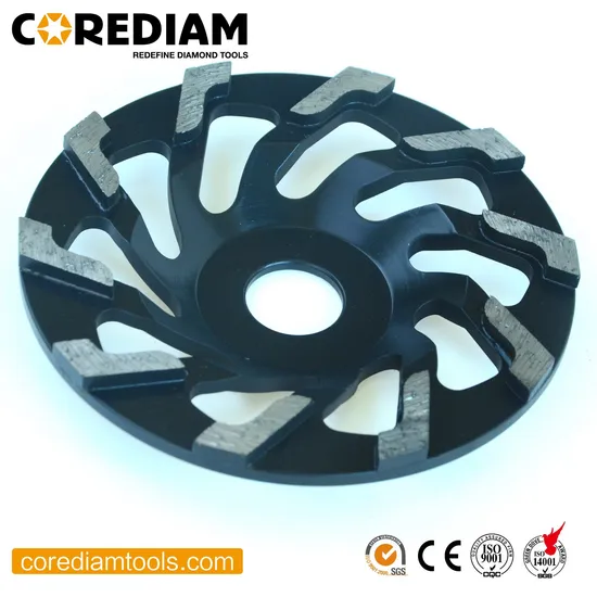 All Size Diamond L Segment Cup Wheel for Concrete and Masonry Materials in Your Need/Diamond Grinding Cup Wheel/Diamond Tool