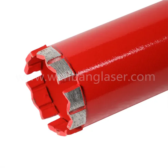 Diamond Core Bits for Drilling Reinforced Concrete with Special Designed Segments