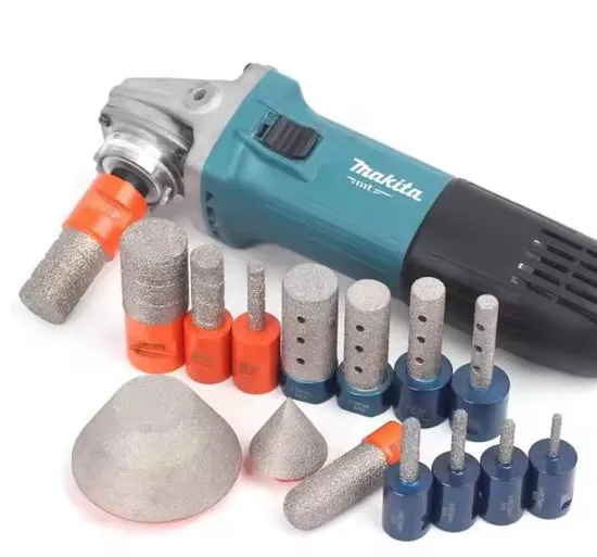 Milling Cutter Drill Bits Finger Bit Diamond Beveling
