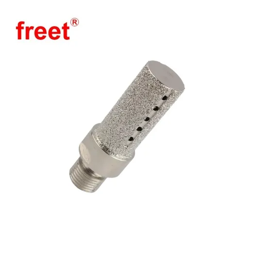 D20*50t 1/2gas Vacuum Brazed Diamond CNC Finger Bits for Granite Marble Quartz