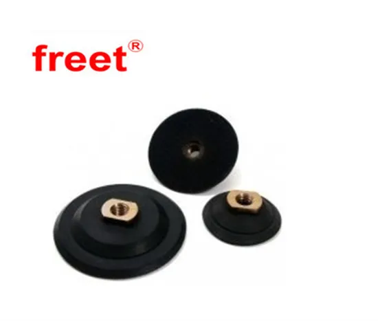 4inch Rubber Polishing Pad Backer with M14 for Hand Machine