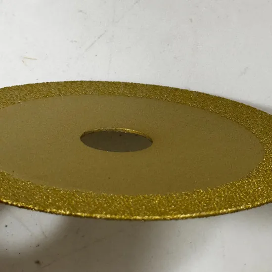 Diamond Vacuum Brazed Cutting Blade for Metal and Stainless Steel