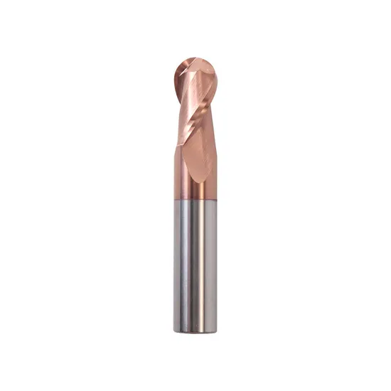 Powerful Chip Removal Oil Groove Side Oblique End Milling Cutter for High Temperature Alloy Cutting