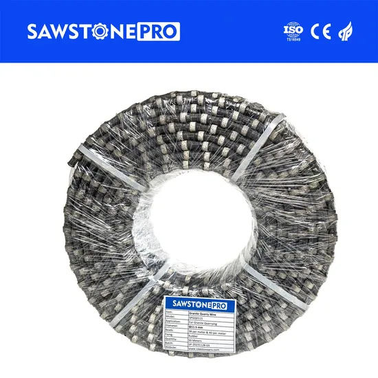 China Manufacture Wire Saw Rope for Granite Cutting