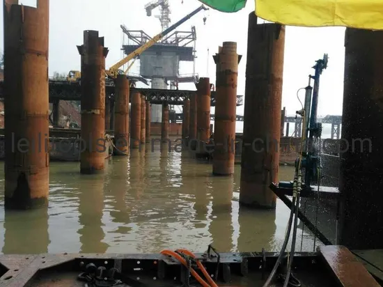Vacuum Brazd Diamond Wire for 1.2 Meter Pile Cutting Under Water