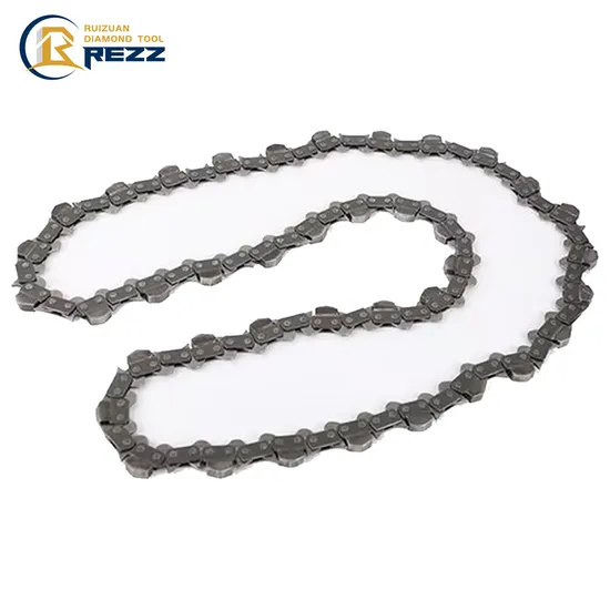 Fast Cutting Diamond Chain Saw 3/8 Inch Pitch Diamond Concrete Chain Saw for Concrete Asphalt and Brick Wall Cutting