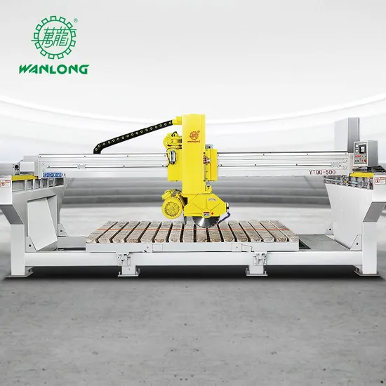 Ytqq-500 Wanlong Granite Bridge Saw Stone Cutting Machine for Kitchen Remodeling