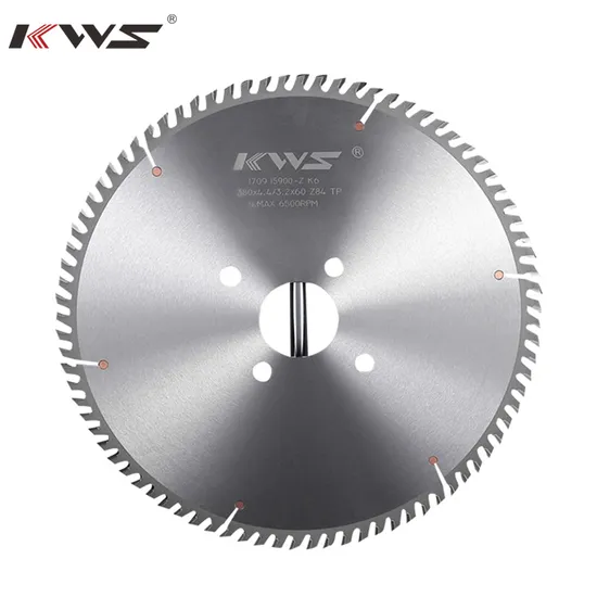 Kws PCD Panel Sizing Saw Blades for Chipboard Plywood Laminated Boards Panel Saw