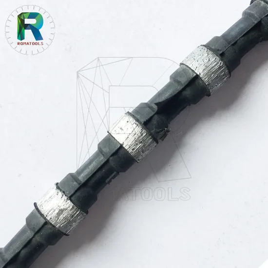 11.5mm Diamond Wire for Hard Granite Quarry Cutting Mine Quarring From Romatools