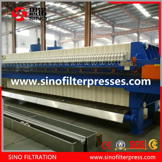 Auto Membrane Filter Press for Belt Press Sludge Dewatering