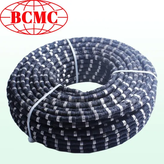 Fast Speed Block Squaring Wire Saw for Stone Cutting Diamond Wire Rope Saw for Marble Quarry Stone Saws